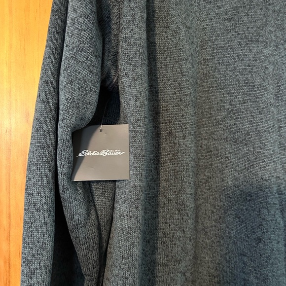 NWT Eddie Bauer Zip Up Sweater - Picture 3 of 3